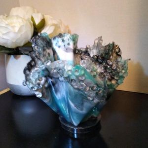 Hand crafted resin sculpture